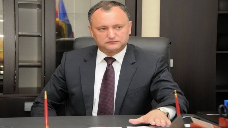Президент Молдавии И.Додон