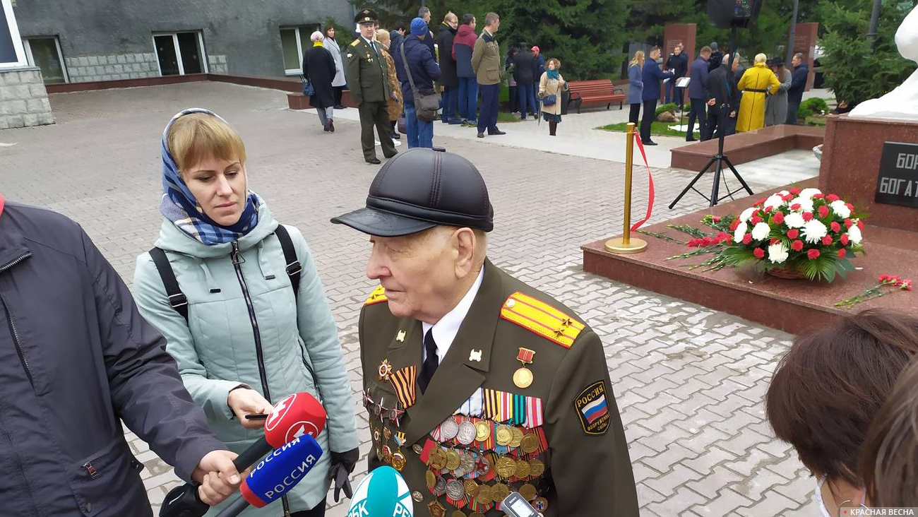 г.Новосибирск. Ветеран Великой Отечественной войны Шурыгин Алексей Федосеевич