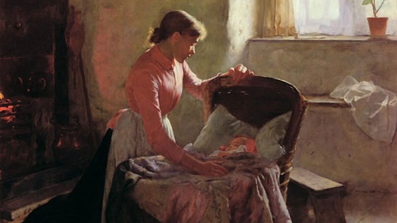 Эдвин Харрис. Сладких Снов. 1892