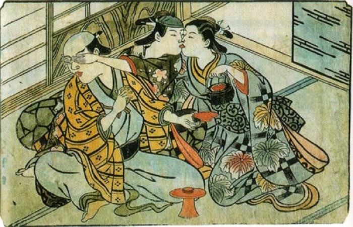 Нишикава Шинобу. Самураи и гейша. 1723