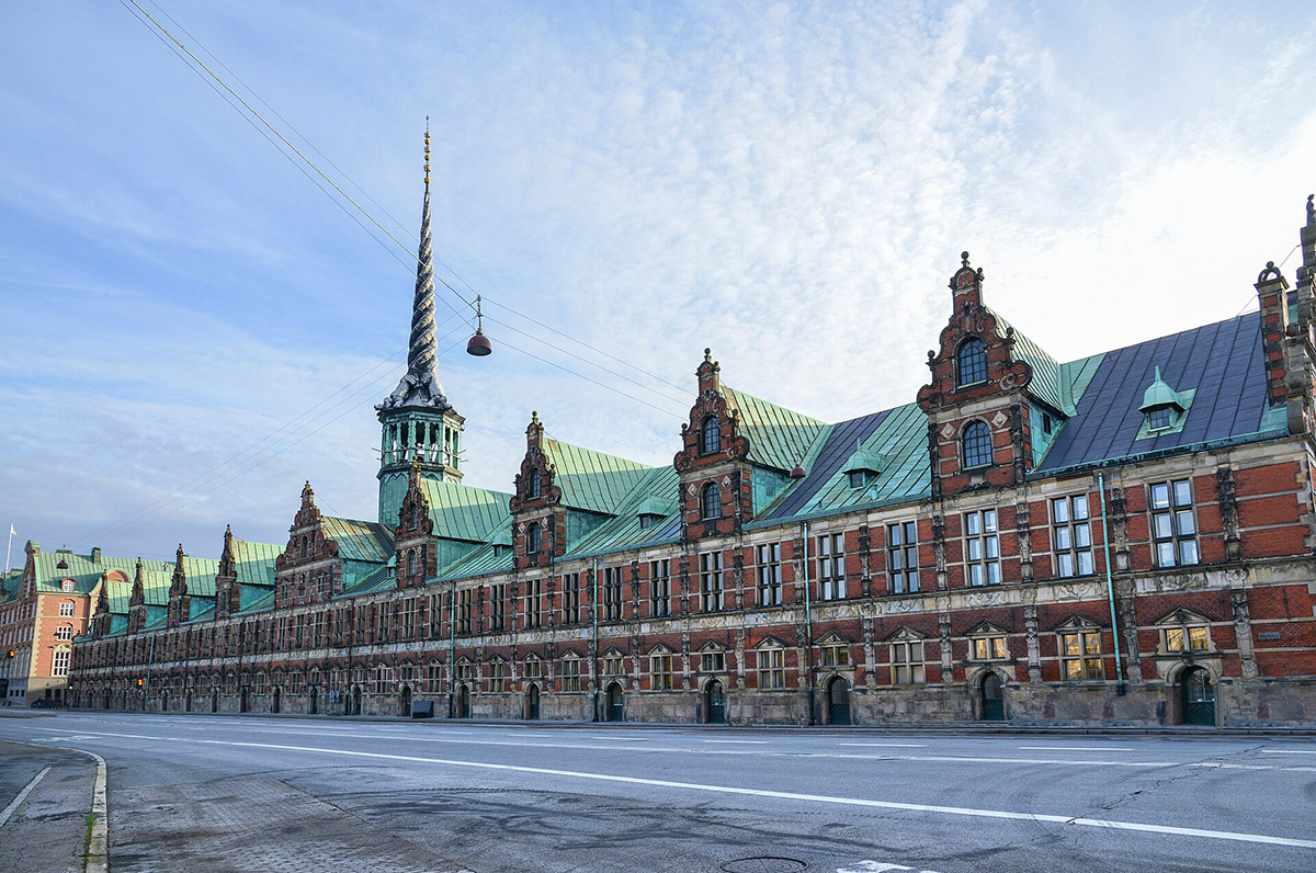 Историческое здание копенгагенской биржи (Борсен). 2014 год