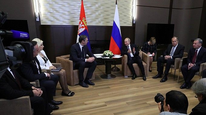 Российско-сербские переговоры