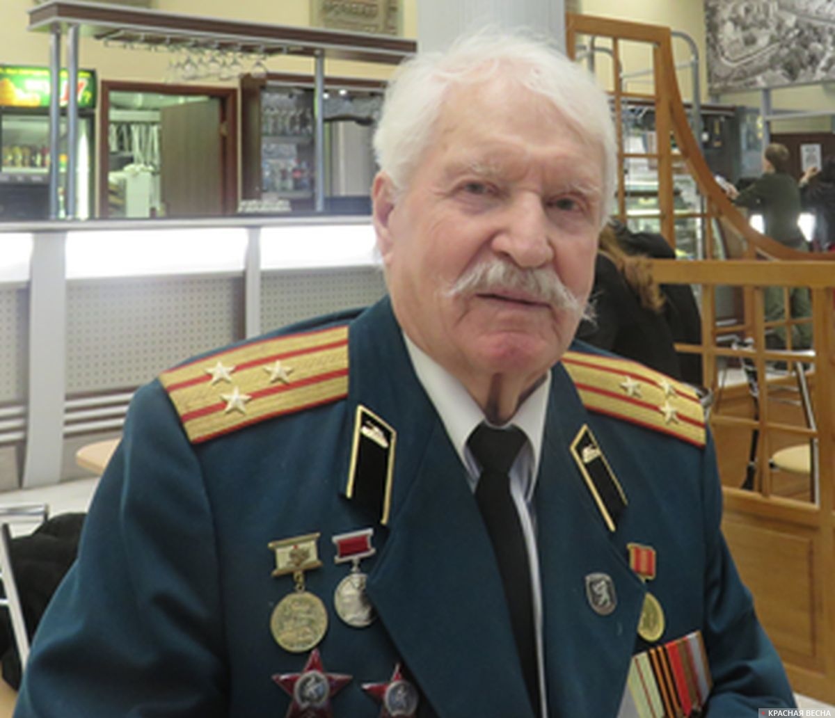 Участник Сталинградской битвы Дмитрий Иванович Рязанцев