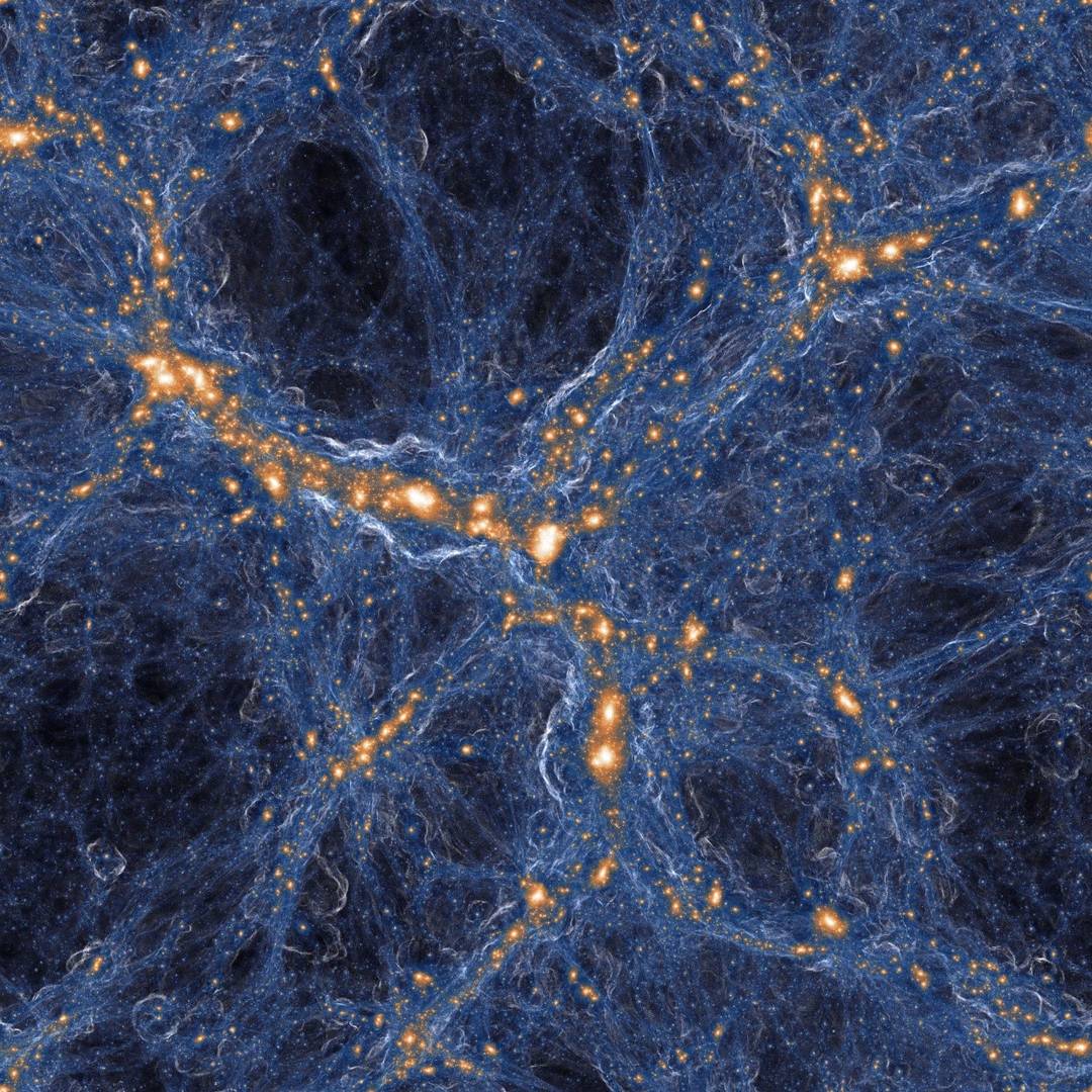Крупномасштабная структура Вселенной ©Wikipedia