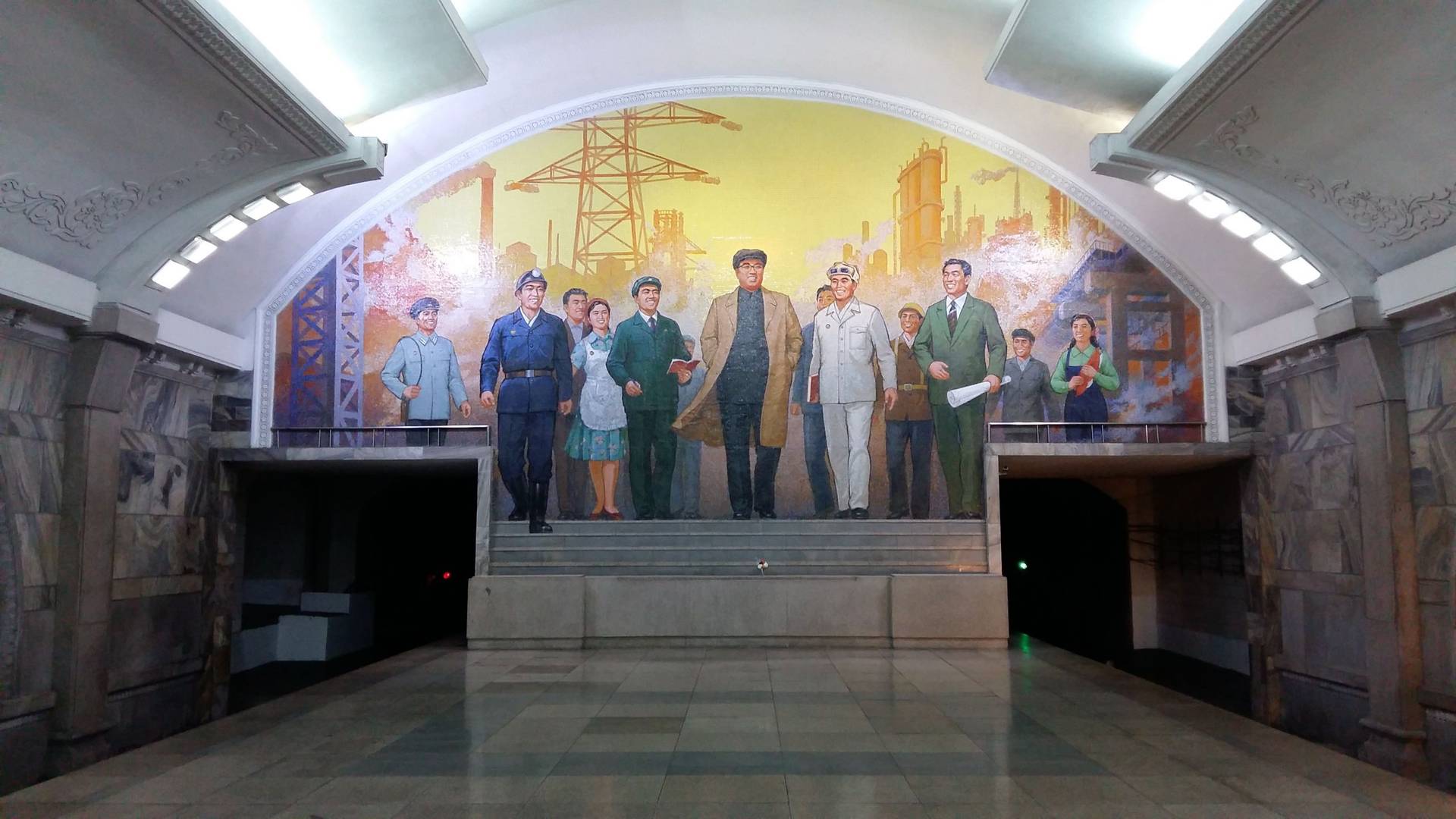 Метро. Пхеньян