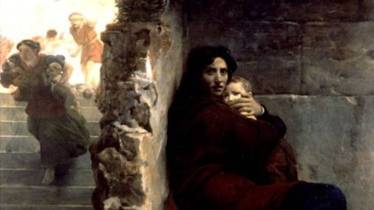Леон Конье. Избиение младенцев. 1824