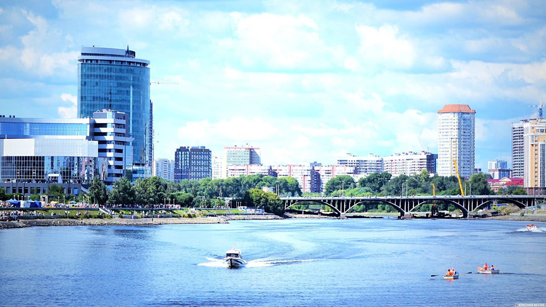 Екатеринбург, вид на Макаровский мост