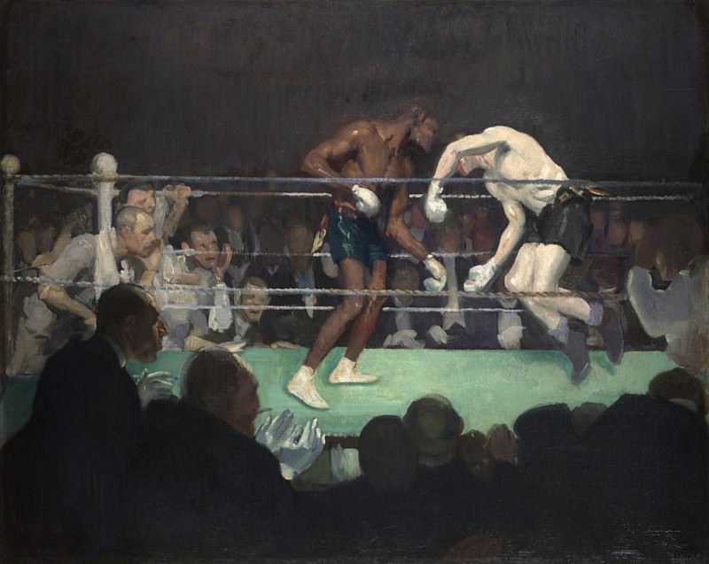 Джордж Люкс. Бокс. 1910
