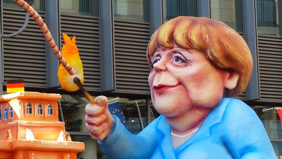 А. Меркель поджигает фитиль