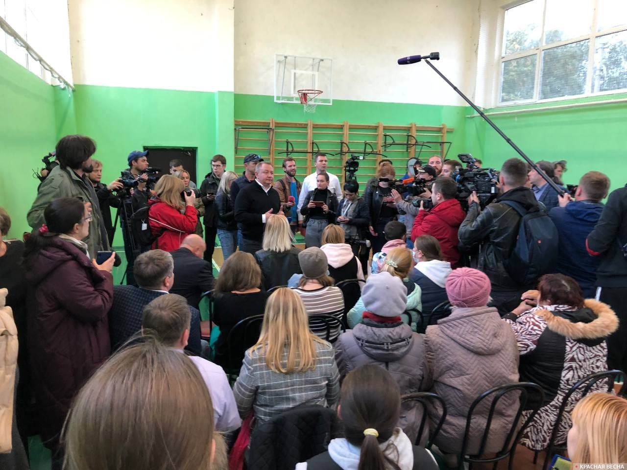 Глава Сергиевопосадского городского округа Михаил Токарев встречается с местными жителями