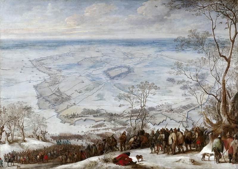 Питер Снайерс. Осада Эр-сюр-ла-Лис. 1653