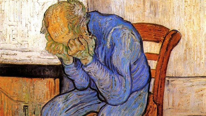 Ван Гог. Старик в печали. 1890