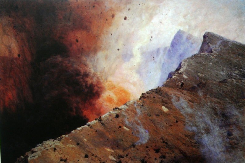 Николай Ярошенко. Извержение вулкана. 1898