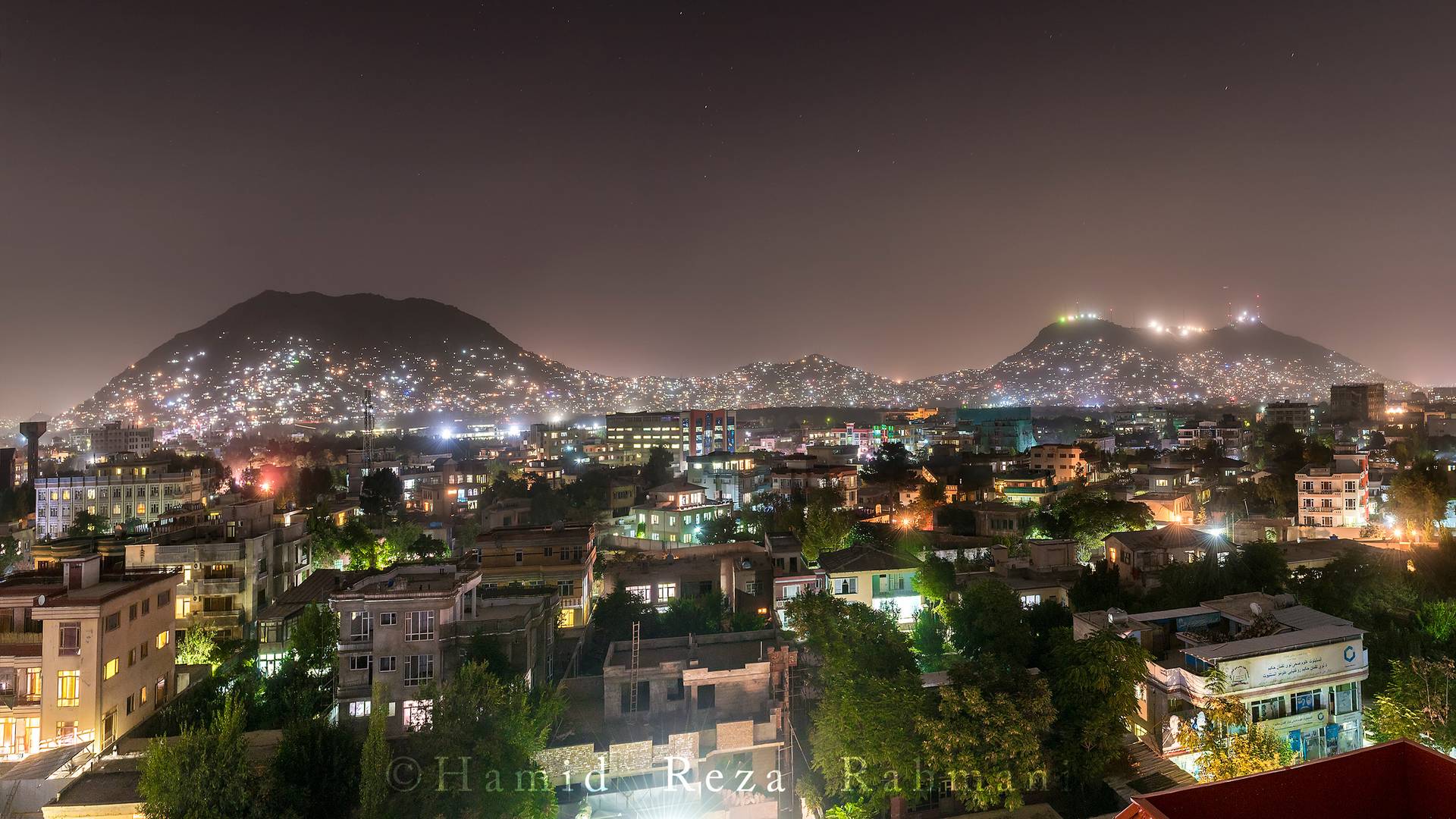 Ночной Кабул