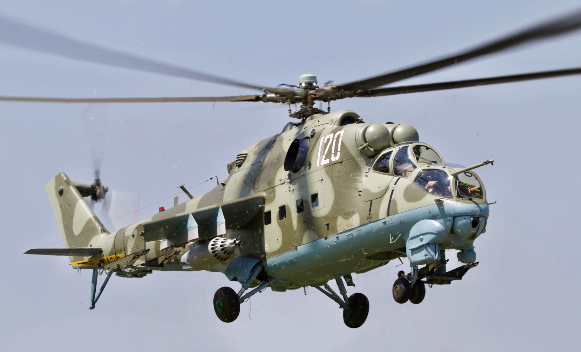 ударный вертолёт Ми-24