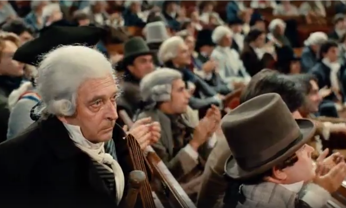 Заседание французского Конвента в 1793 г. [Цитата из х/ф 