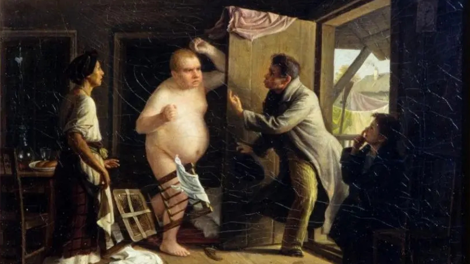 Сергей Грибков. Ссора Ивана Ивановича с Иваном Никифоровичем. 1864