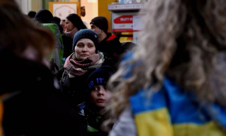 Беженцы с Украины