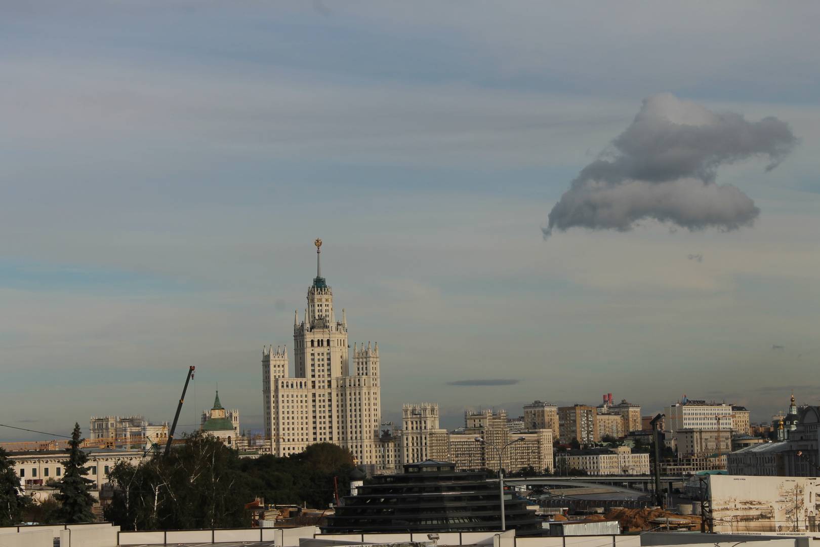 Какое сейчас атмосферное в москве