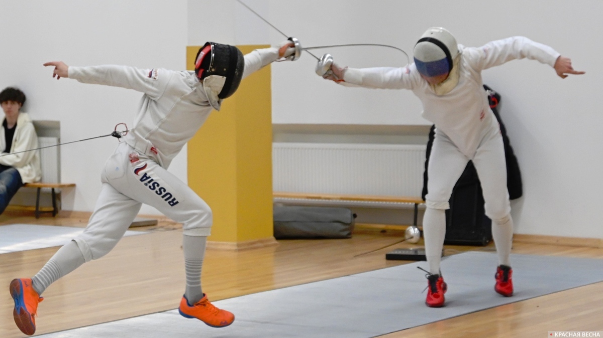 Соревнование шпажистов