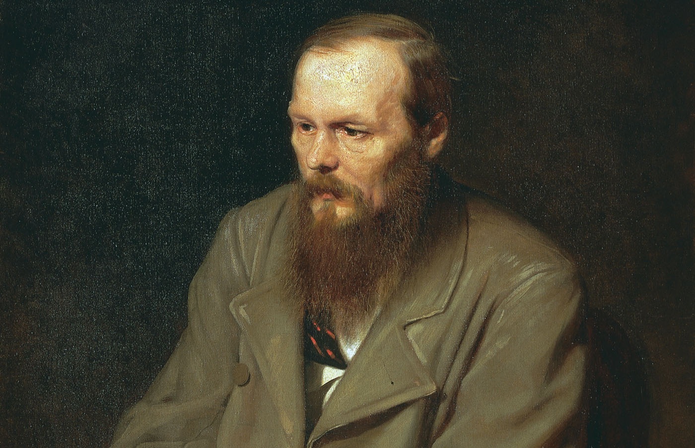 Василий Перов. Портрет Ф. М. Достоевского (фрагмент). 1872