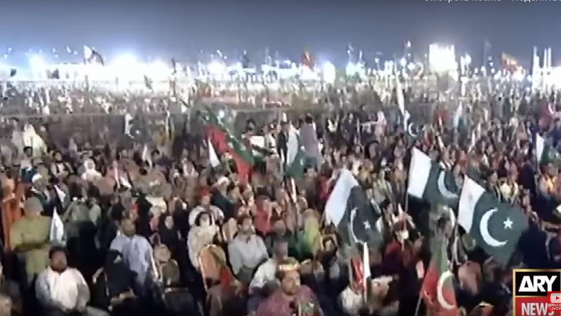 Митинг в Карачи