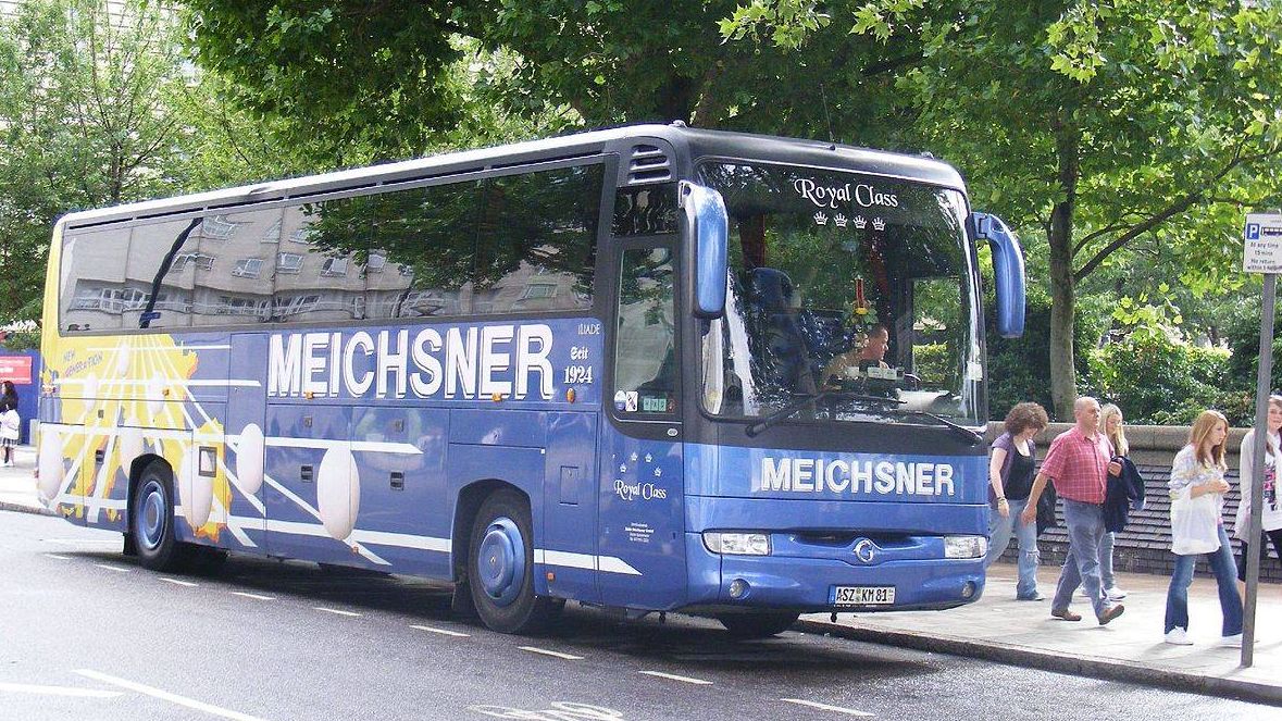 Немецкий туристический автобус