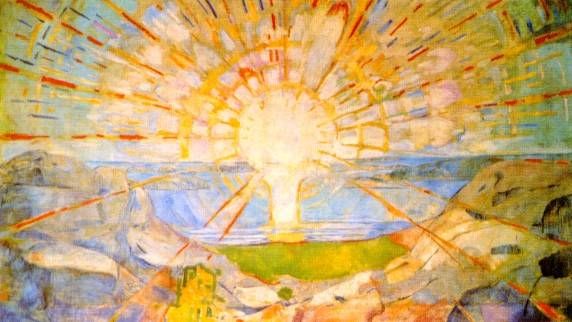 Эдвард Мунк. Солнце. 1912