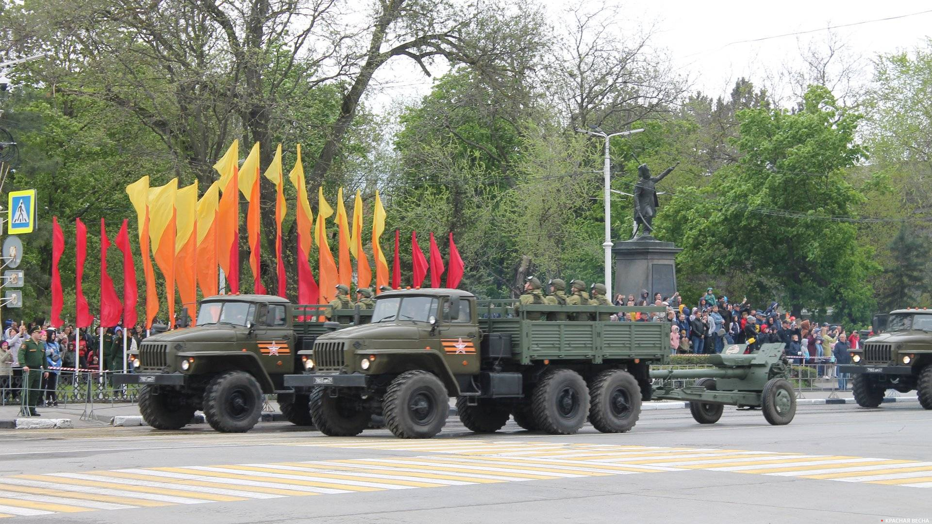 Парад Победы 9 мая 2021 года в Новочеркасске
