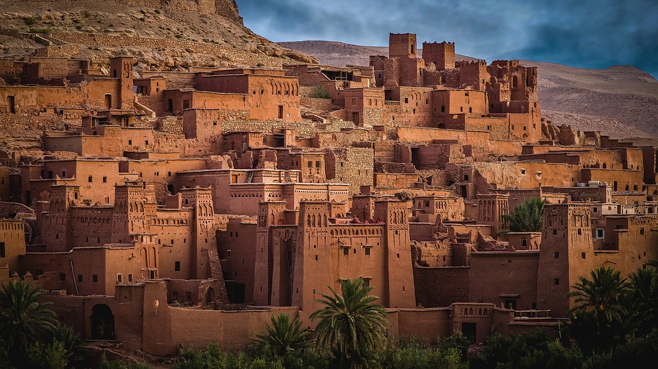 Глиняный город в Марокко