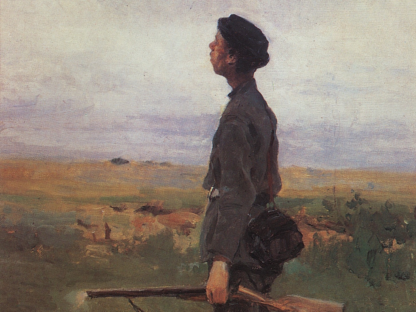 Коровин Константин. Неудача (фрагмент). 1880