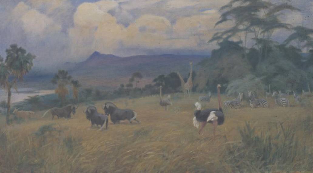 Василий Ватагин. Африканская саванна. 1920