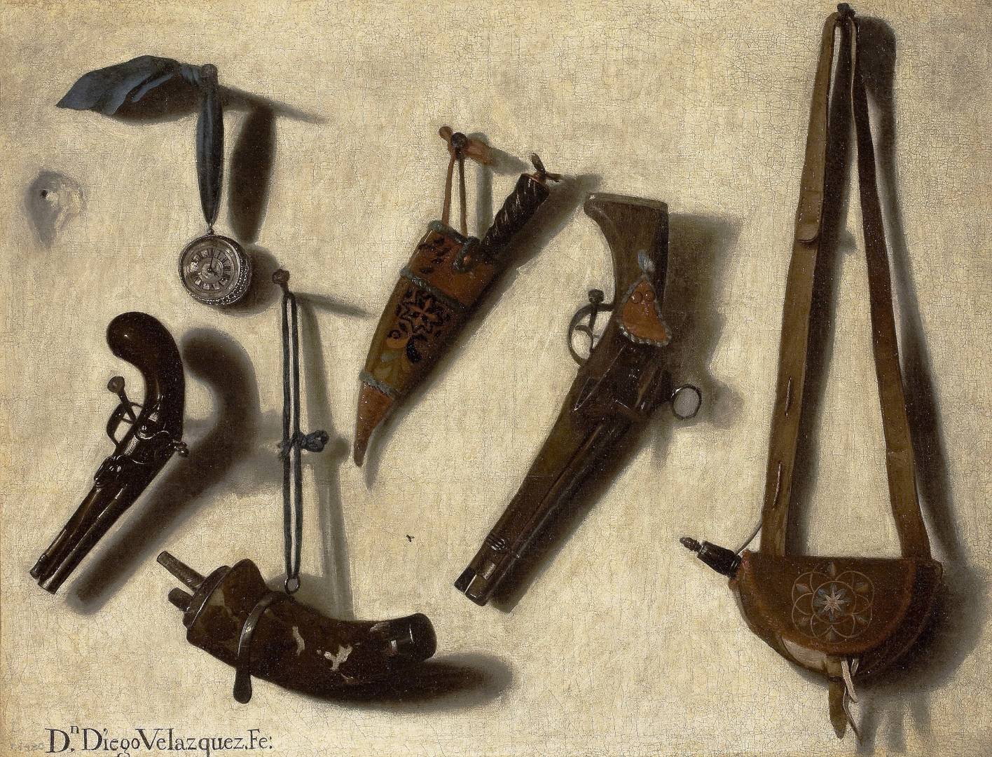 Висенте Викториа. Оружие и охотничье снаряжение. Около 1700