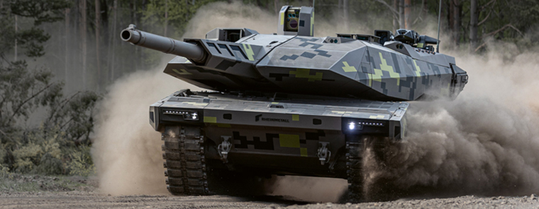 Новый немецкий основной танк Panther KF51
