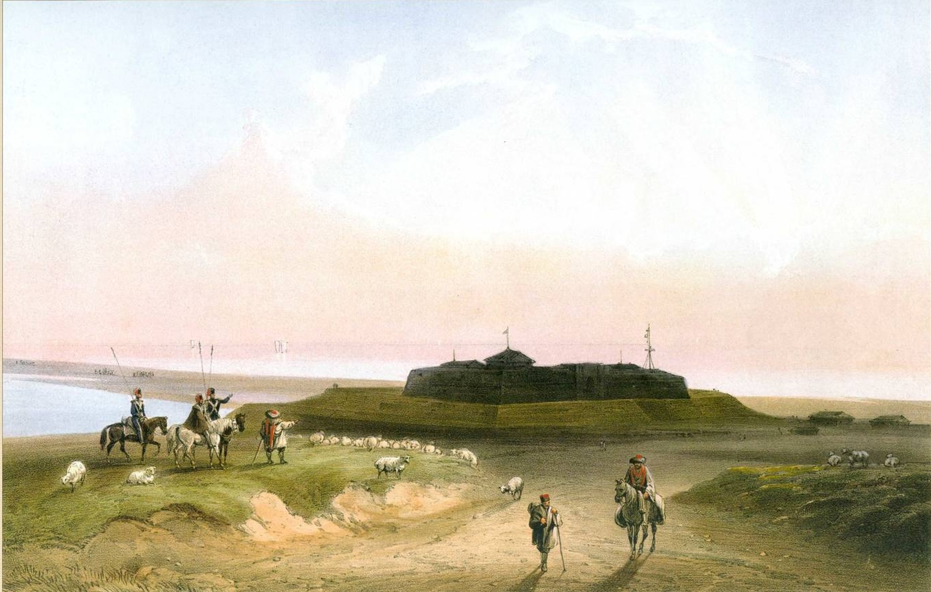 Карло Боссоли. Форт Арабат. 1856