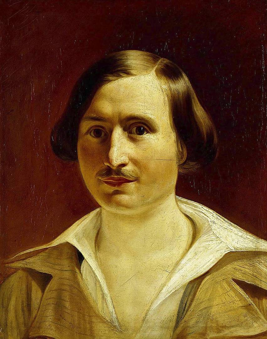 Рис. 29. Портрет Н. В. Гоголя. Начало 1840-х.