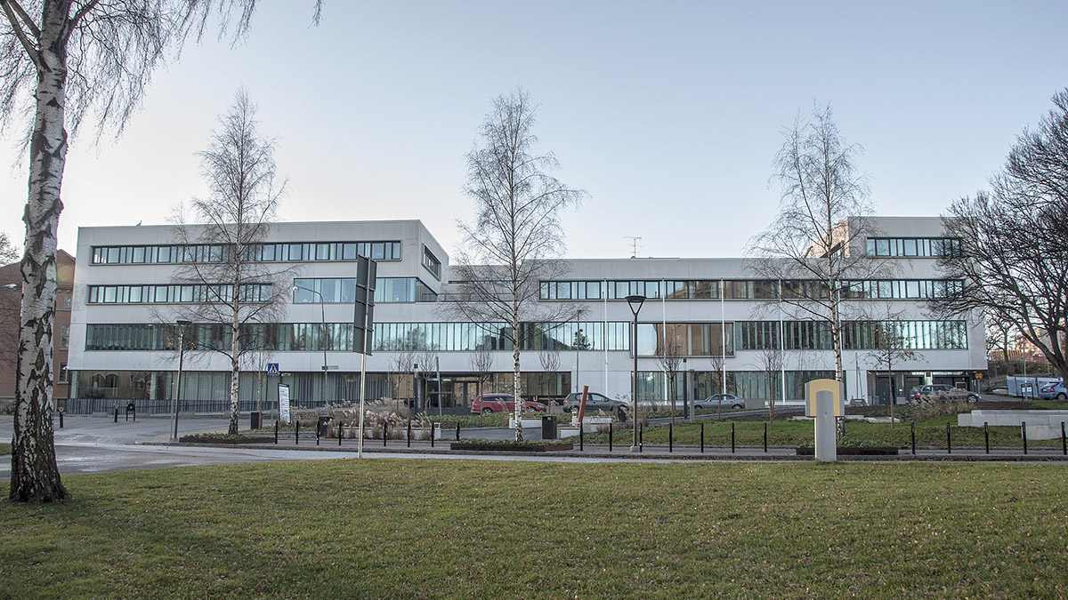 Шведская военная академия (Försvarshögskolan) в 2013 году. Стокгольм