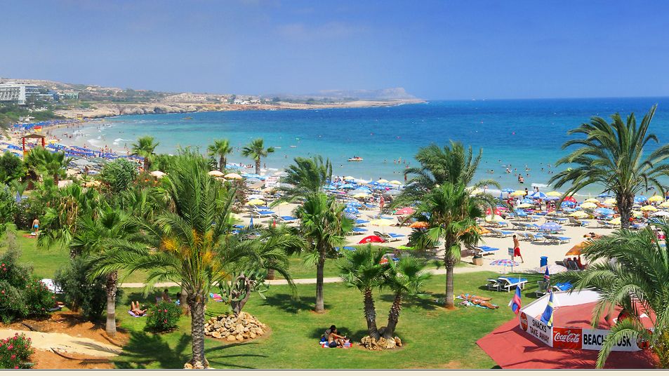 Пляж. Кипр