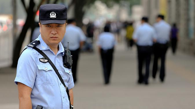 китайский полицейский