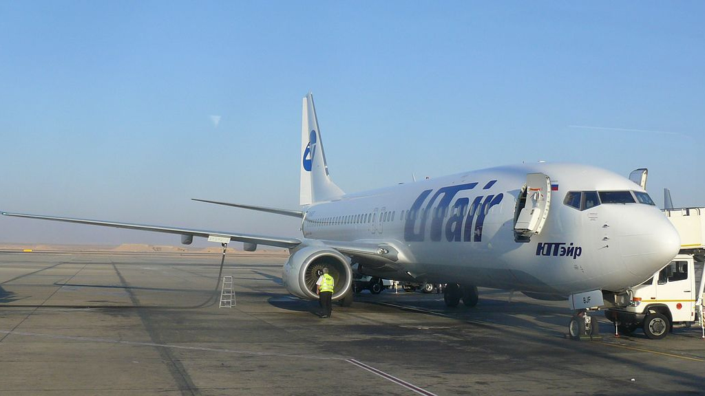 Самолет авиакомпании Utair