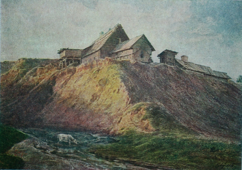 Карл Гун. Обрыв. 1872. Национальный Художественный музей, Рига