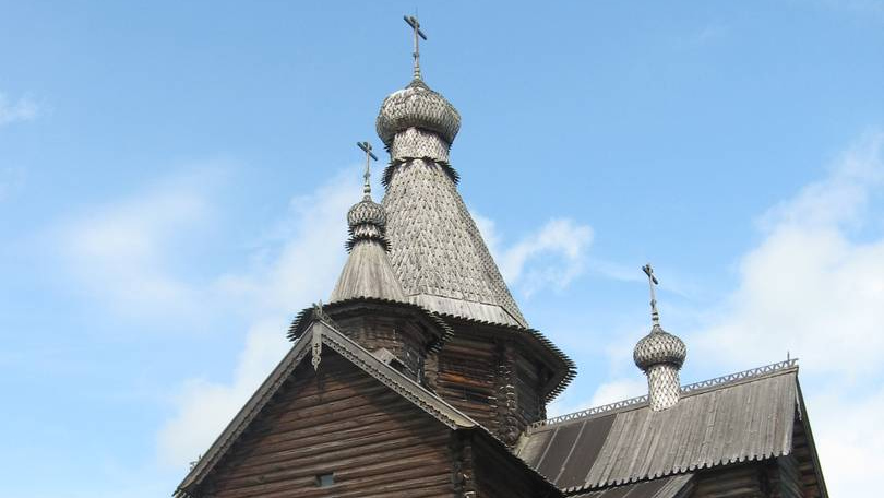 Деревянная православная церковь