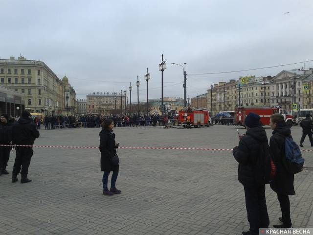 Полицейское оцепление