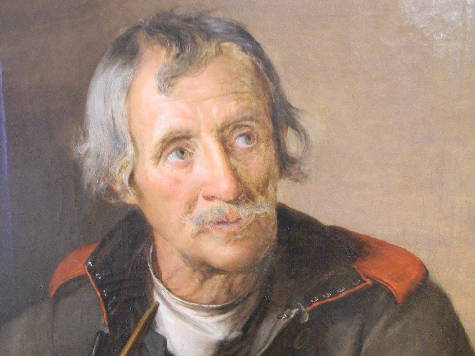 Василий Тропинин. Старый солдат. 1843