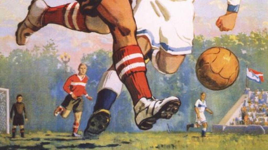 Алексей Кокорекин. Выше класс советского футбола! (фрагмент). 1954