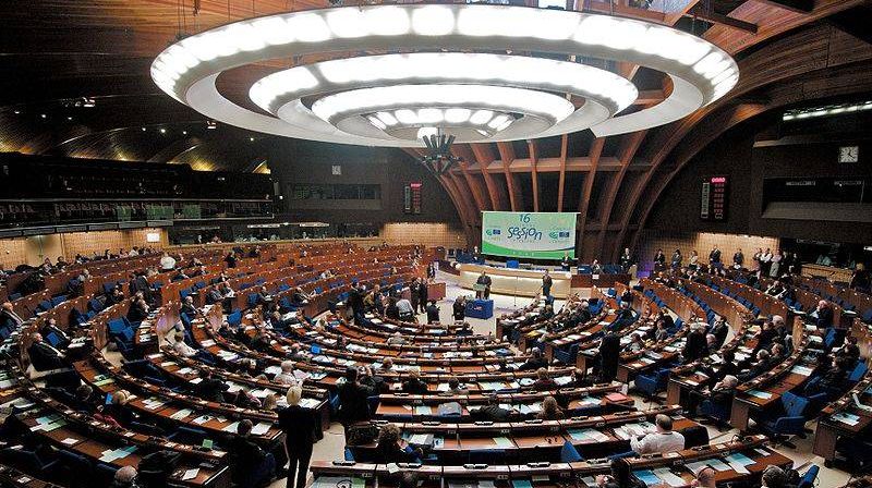 Plenary chamber of the Council of Europe’s Palace of Europe