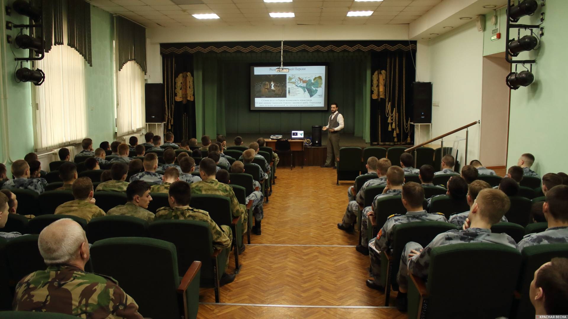 Встреча с кадетами ГКШИП