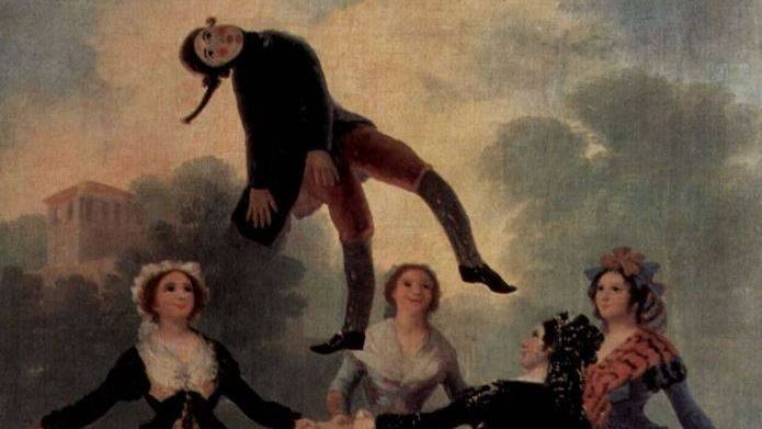 Франсиско де Гойя. Марионетка (фрагмент). 1791