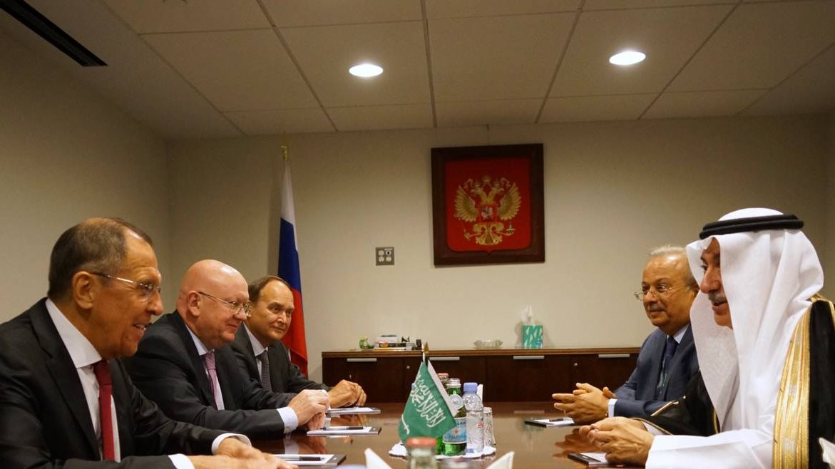 Встрече Министра иностранных дел РФ С. В. Лаврова с Министром иностранных дел Королевства Саудовская Аравия И.Аль-Ассафом