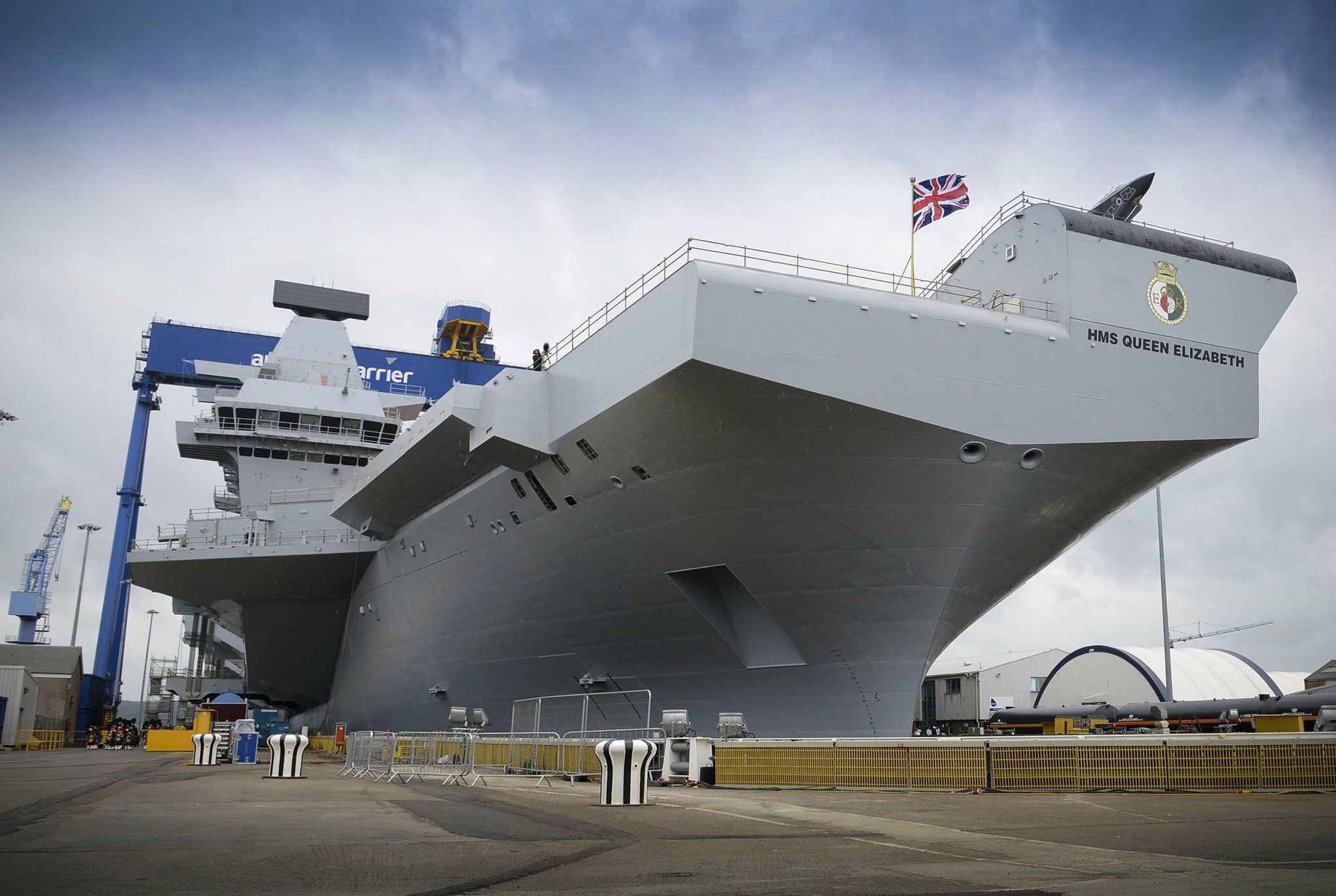 File: HMS Queen Elizabeth.jpg, автор: Ministry of Defence, лицензия: Copyright is not known